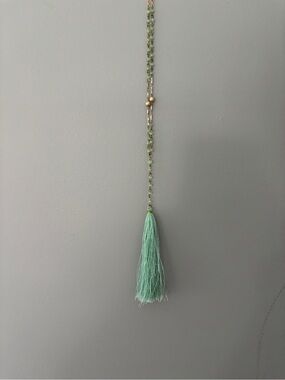 Long boho style necklace